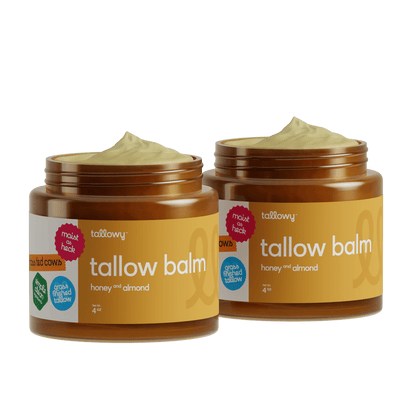 Whipped Beef Tallow Balm Honey Almond